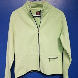 G Gear For Sports Light Green Womens Jacket Medium